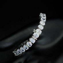925 Sterling Silver  Zircon Tennis Bracelet
