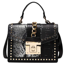 The Cross-Stitch Charm - Retro-Inspired Single-Shoulder Messenger Bag
