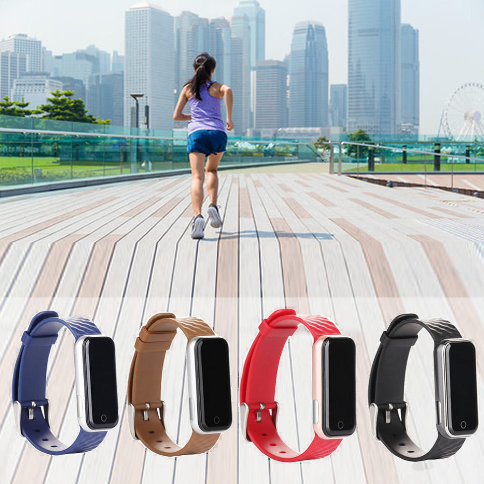 SlimTrack Fitness Watch & HR Monitor