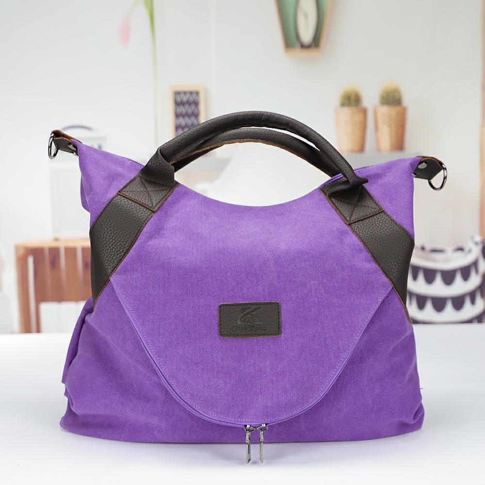 Vintage Canvas Tote Bag: Spacious & Stylish