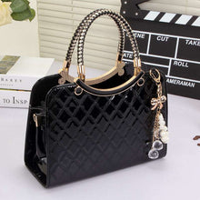 The Diamond Dazzle - Quilted Handbag with Pearl Charm