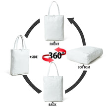 White Leather Shoulder Tote Bag
