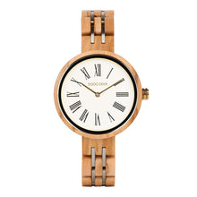 EcoStyle Maple & Ebony Wooden Watch