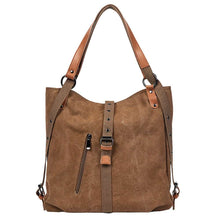 The Versatile Voyager - Convertible Canvas Backpack and Tote
