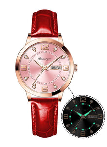BESTKANG Elegance Luminous Women's Leather Watch