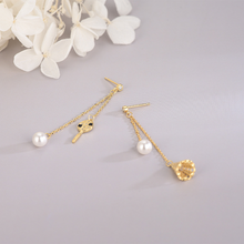 Asymmetrical Tassel Badminton Earrings