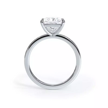 2.00 CTW AGI Certified Lab Grown Diamond Solitaire Engagement Ring – G-VS Clarity, 14K White Gold