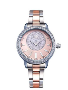 Ladies' Diamond Quartz Steel Watch