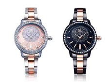 Ladies' Diamond Quartz Steel Watch