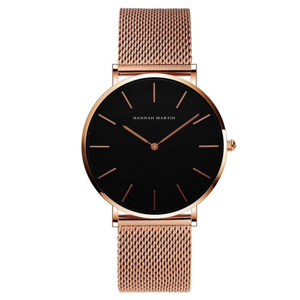 Gent's Steel Quartz Timepiece