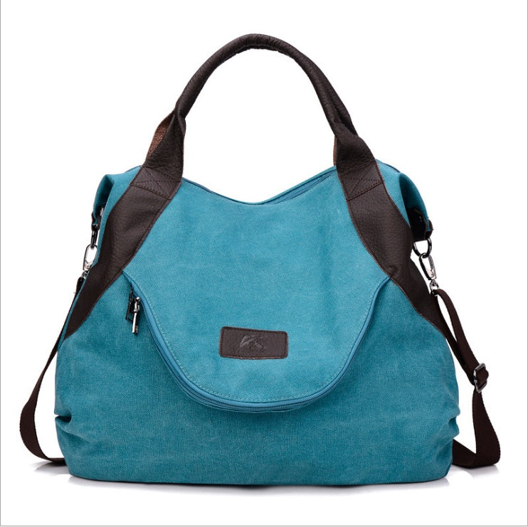 Vintage Canvas Tote Bag: Spacious & Stylish