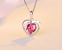 Necklace with Heart Crystal Pendant - My Eternal Heart