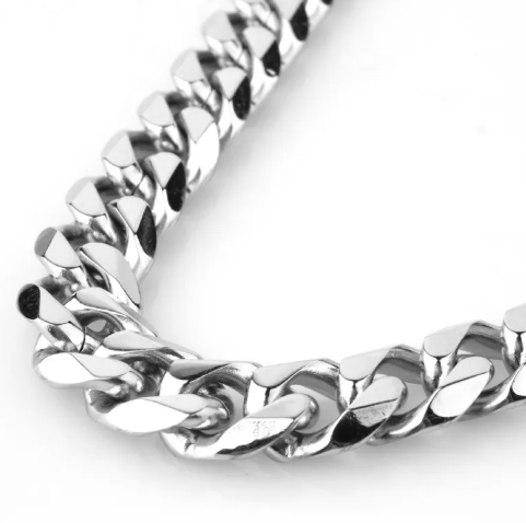 Six-Sided Cuban Chain Bracelet
