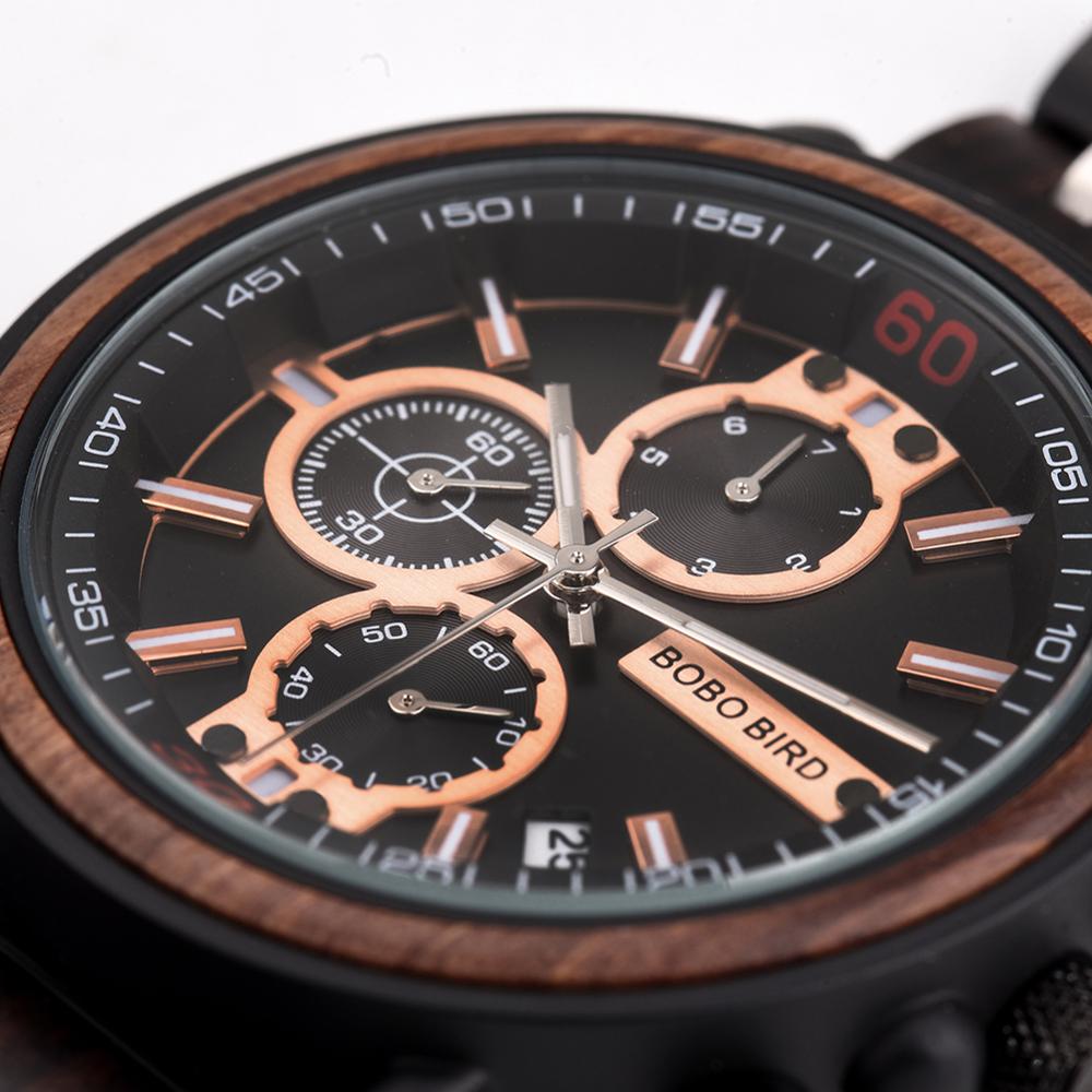 NatureTime Wooden Quartz Watch