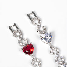 S925 Silver Number-Spliced Heart & Cubic Zirconia Bracelet
