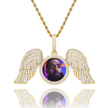Angel Wings Large DIY Photo Frame Pendant