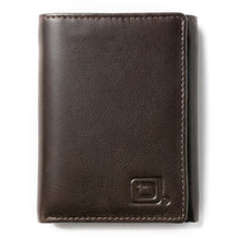 Mens RFID Wallet - Extra Capacity Leather Trifold 7 slot with ID Window