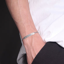 Vintage Thai Silver Bracelet for Men's Fashion