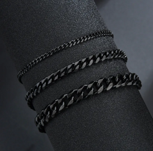 Six-Sided Cuban Chain Bracelet
