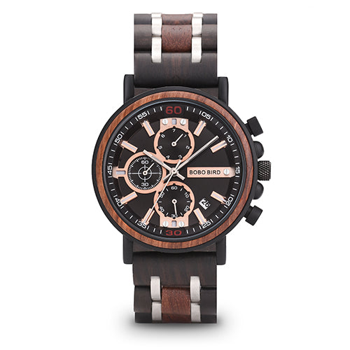 NatureTime Wooden Quartz Watch