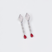 S925 Silver Snake-Shaped Necklace Set with Full Zirconia Pave