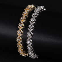 Small Cross Cubic Zirconia Bracelet