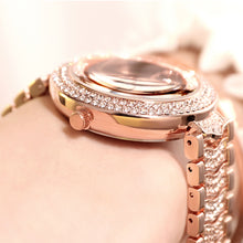 GEDI Women's Elegant Diamond Steel Watch