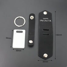 Blank heat transfer leather detachable keychain laser multifunctional DIY leather keychain leather overprint photo