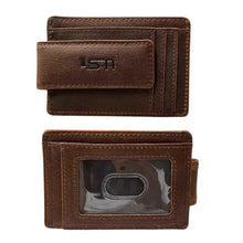 Cambridge Slim Full-Grain Leather Money Clip Wallet with RFID Protection