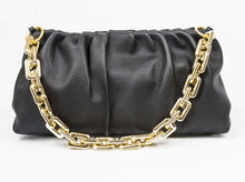 Sophia Full-Grain Leather Clutch Bag