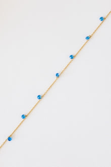 Madison Anklet in Blue