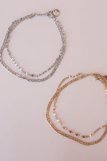 Lorelei Layered Anklet