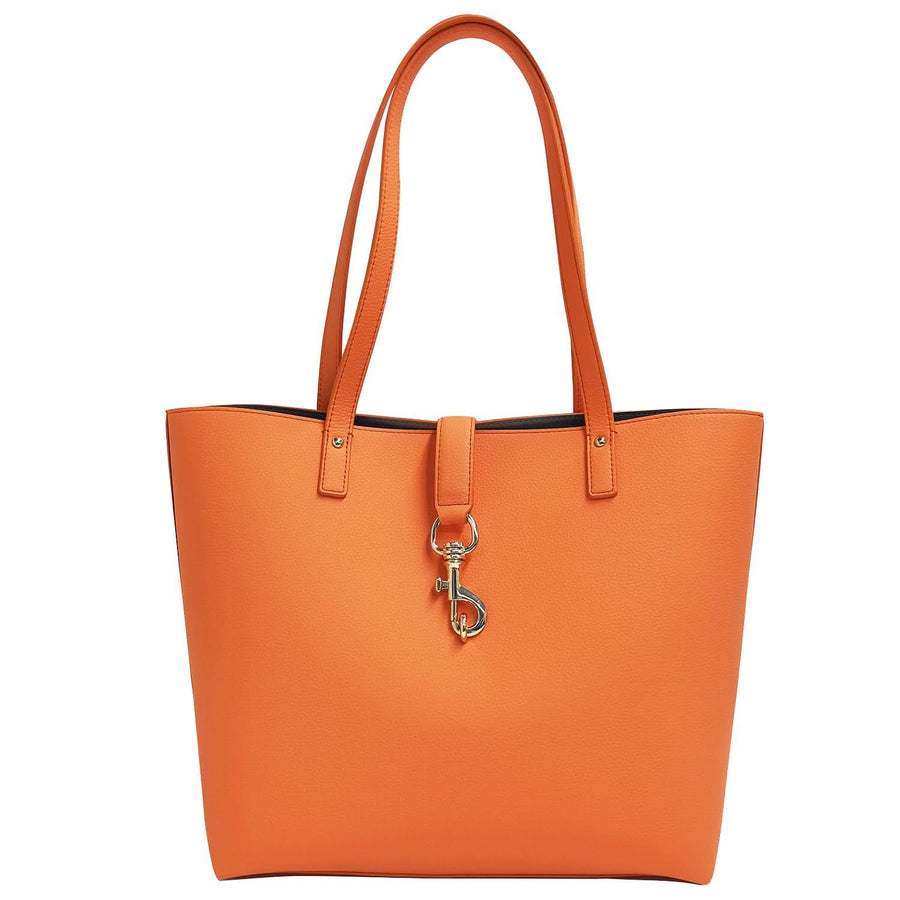 Pebbled Genuine Leather Tote Bag for Women – 16″ Laptop Work Tote