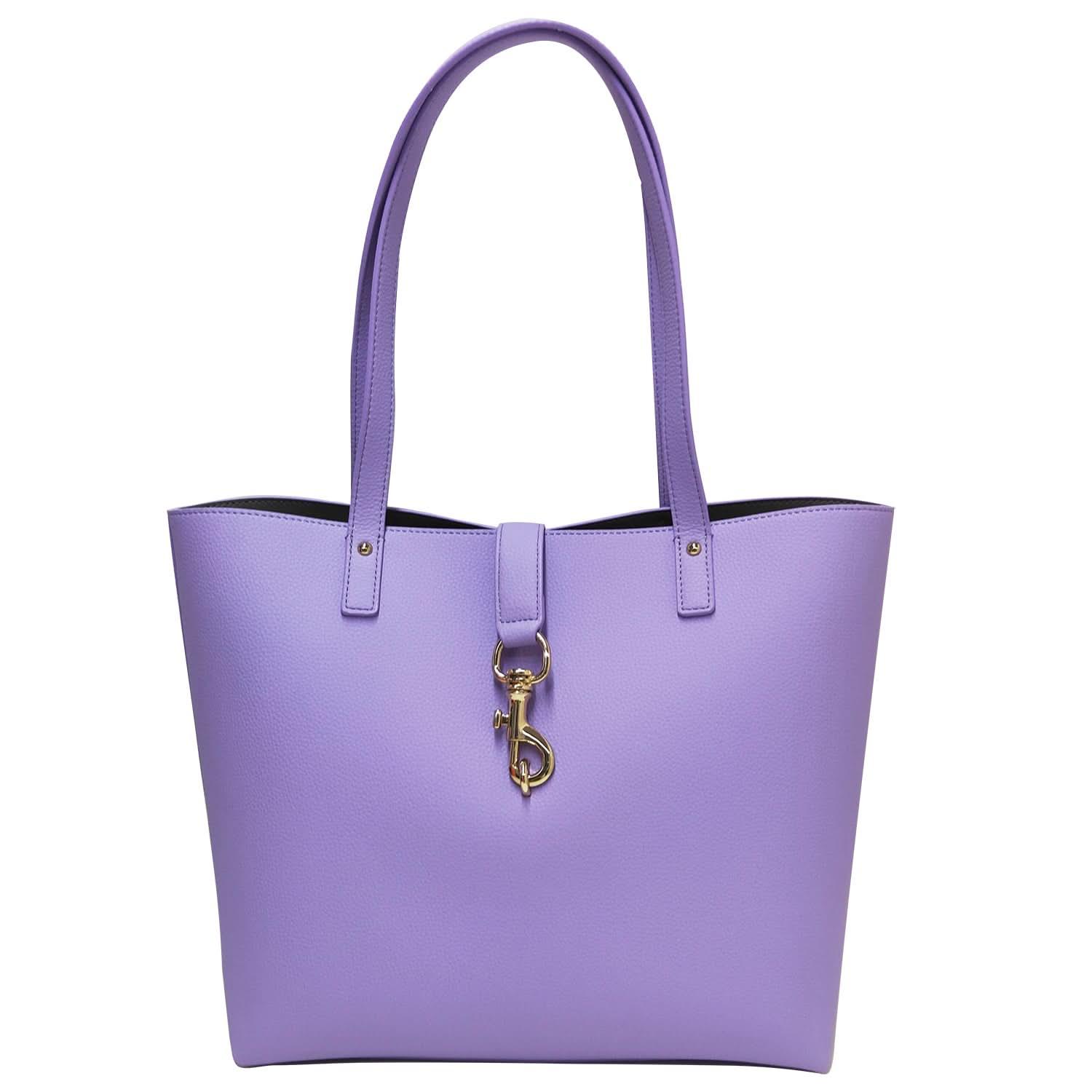 Pebbled Genuine Leather Tote Bag for Women – 16″ Laptop Work Tote