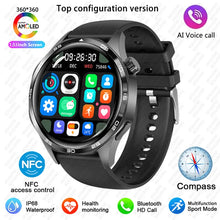 BOXUXING 2026 New Smart Watch Men Watch 5 Pro AMOLED HD Screen Bluetooth Call GPS Trajectory NFC Heart Rate Compass SmartWatches