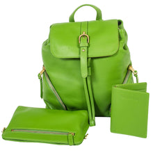 Sophia Full-Grain Leather Backpack for Women