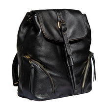 Sophia Full-Grain Leather Backpack for Women