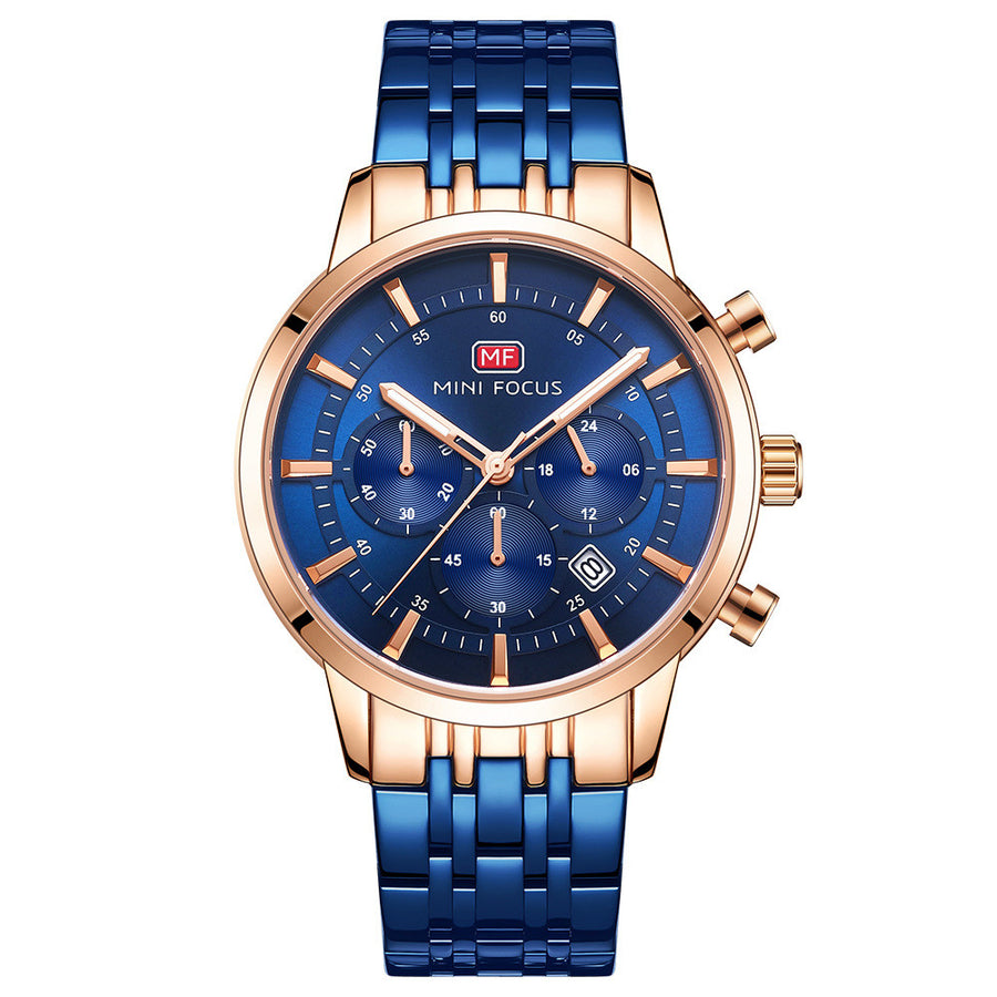 LUXE GLOW Men's Elegant Business Watch