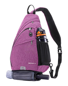 WATERFLY Multi-Pocket Sling Backpack