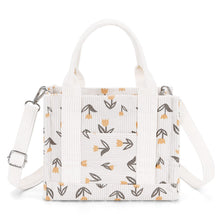 Chic Corduroy Crossbody Tote