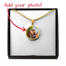 Hold You Close Custom Photo Pendant