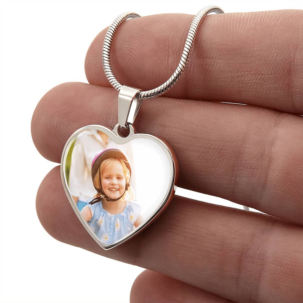 Forever in My Heart™ Personalized Photo Necklace