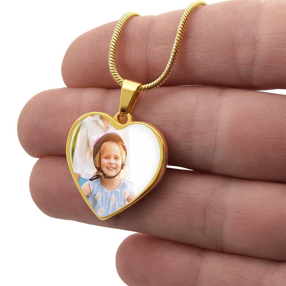 Forever in My Heart™ Personalized Photo Necklace