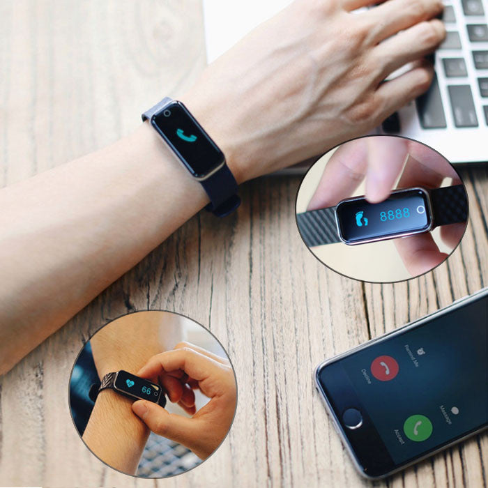 SlimTrack Fitness Watch & HR Monitor