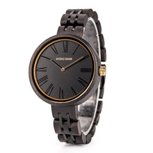 EcoStyle Maple & Ebony Wooden Watch