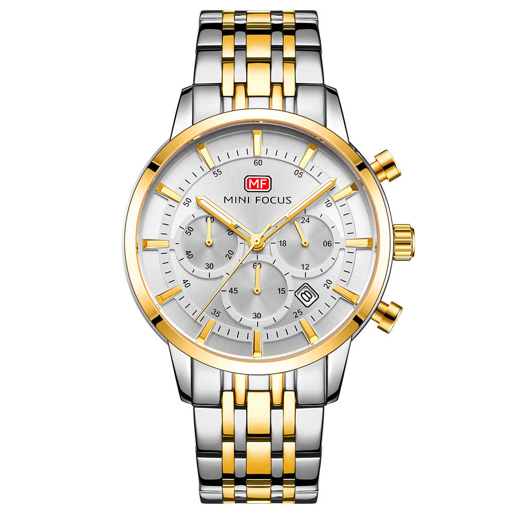 LUXE GLOW Men's Elegant Business Watch